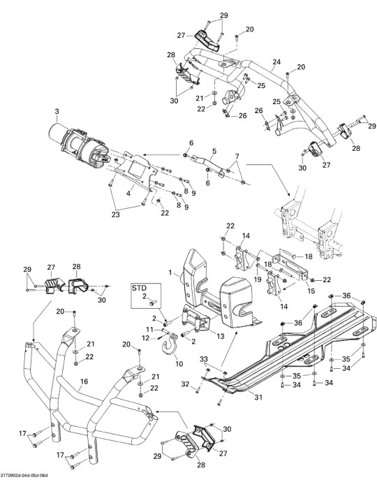 FRONT BUMPER – 705002677