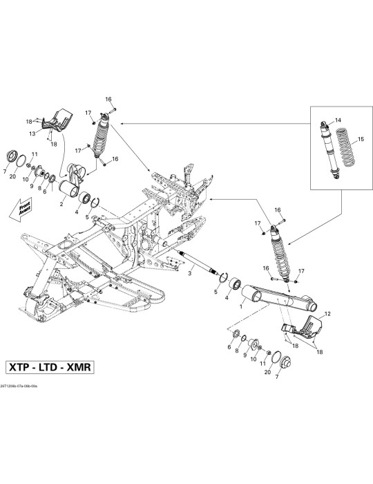 LH SWING ARM – 706001188