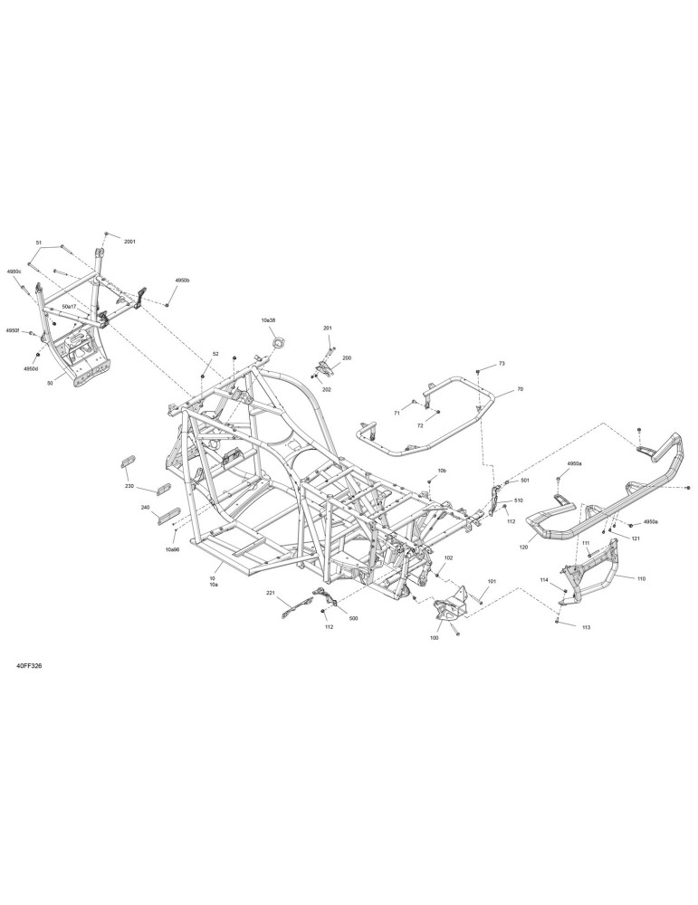 BUMPER REAR KIT – 715009292
