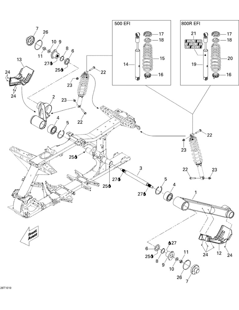 REAR SHOCK – 706000494