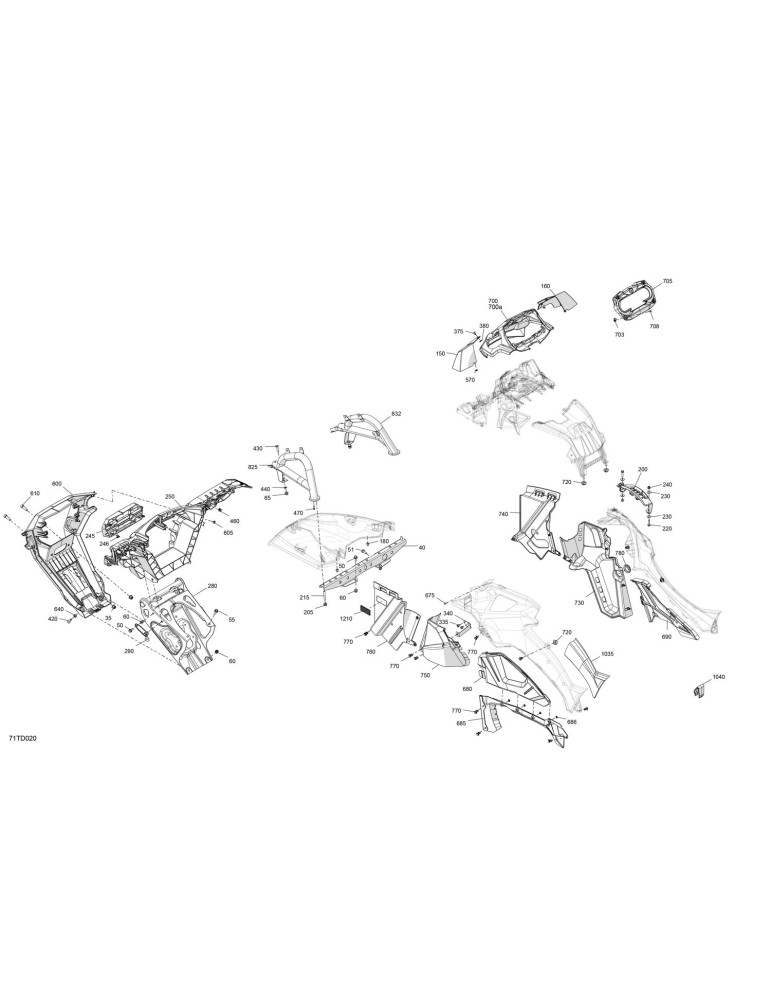 SUPPORT_RADIATOR LH B-322 PAINTED – 705017339
