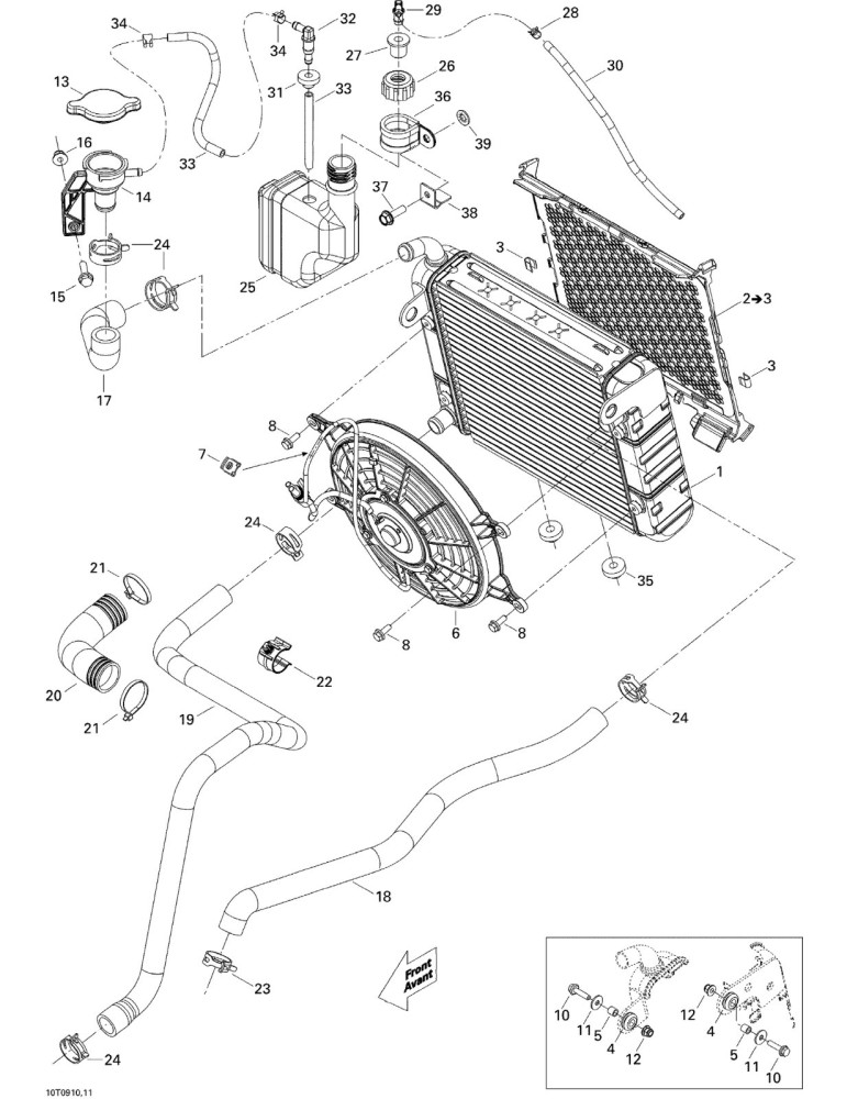 RADIATOR – 709200178 / 709200411