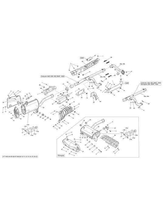REAR HEAD PIPE – 707601420