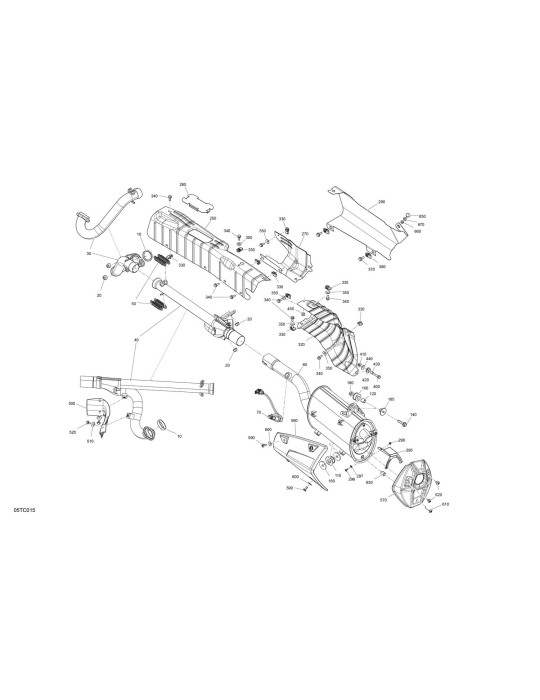 REAR HEAD PIPE – 707601446