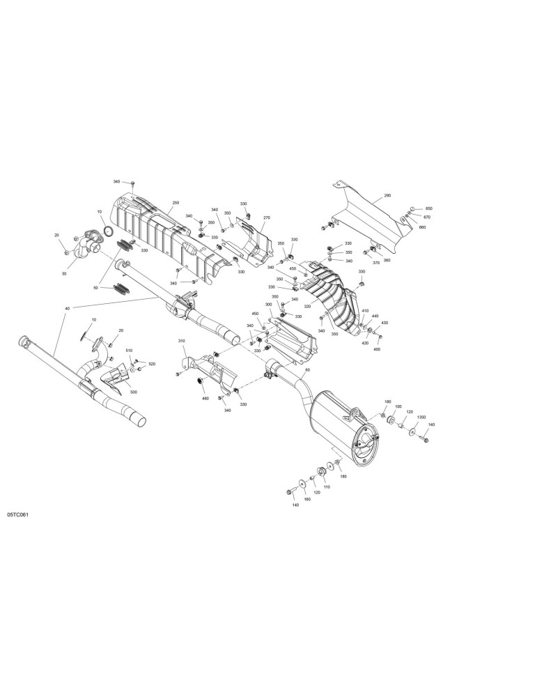 REAR HEAD PIPE – 707601447