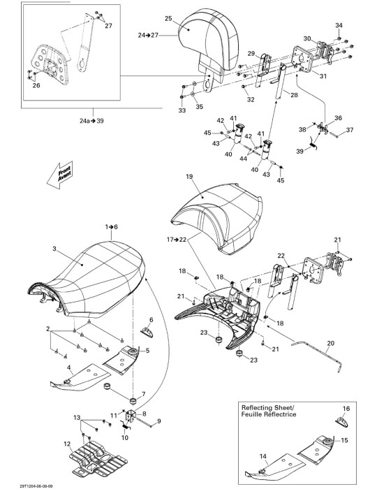 REAR SEAT ASS Y – 708000850