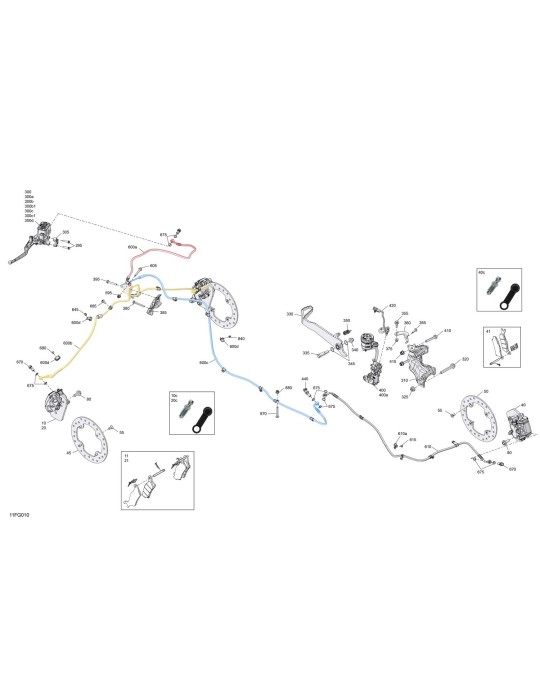 HOSE_MASTER CYLINDER FL – 705602229
