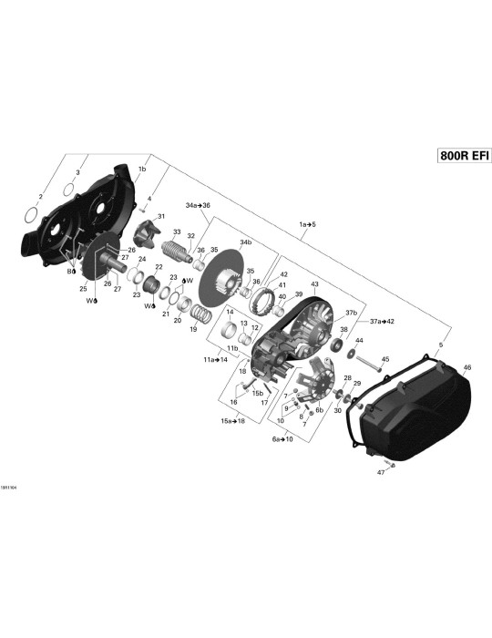 CENTRIFUGAL LEVER KIT – 420248495