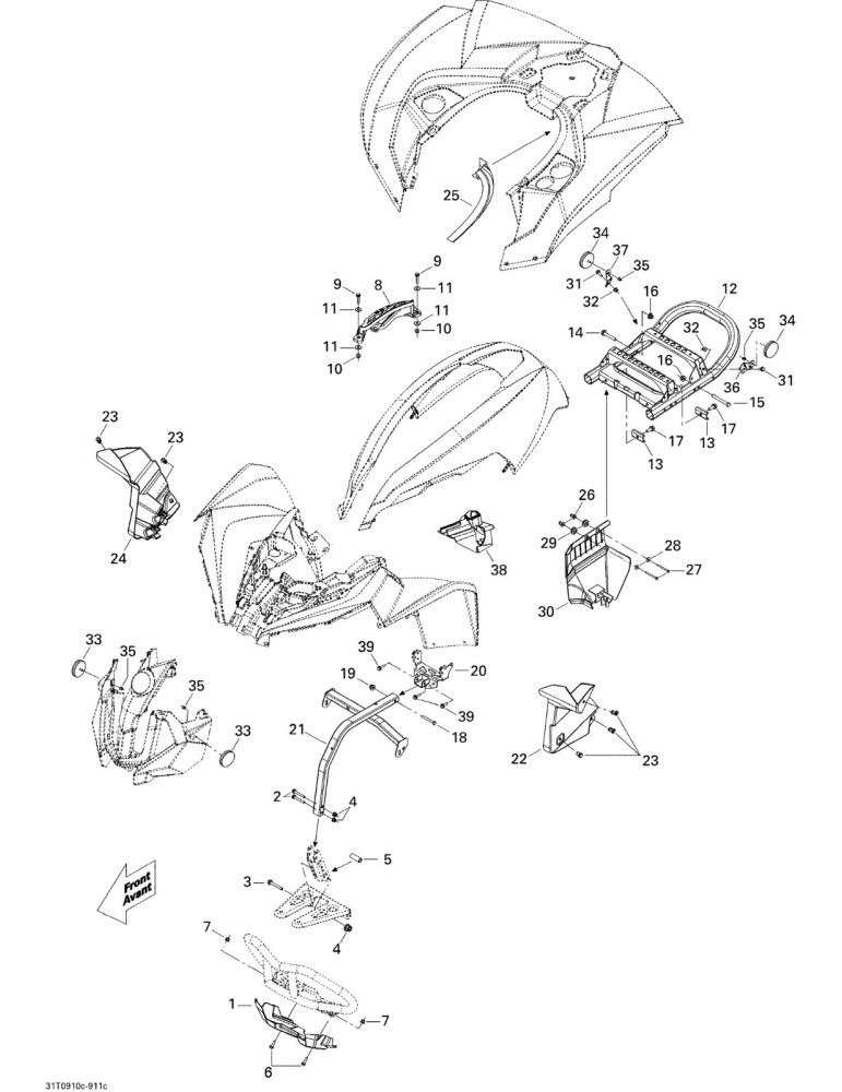 WELDED SUPPORT – 705003327