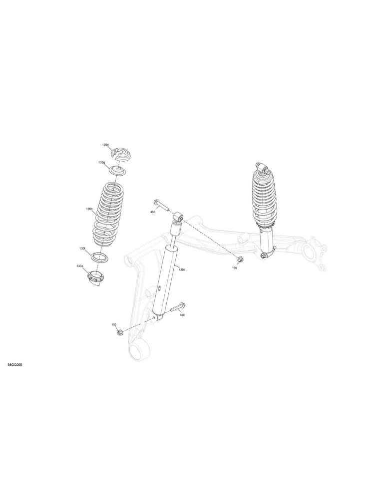 SHOCK ABSORBER REAR – 706004281