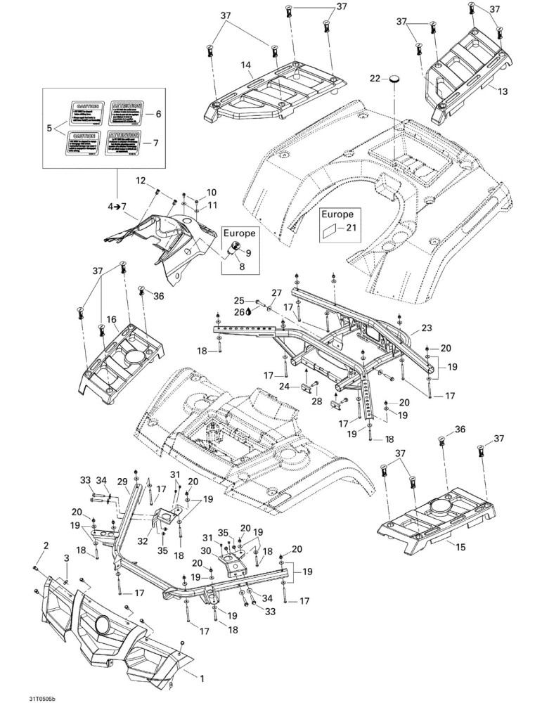 FRONT SUPPORT – 705000895