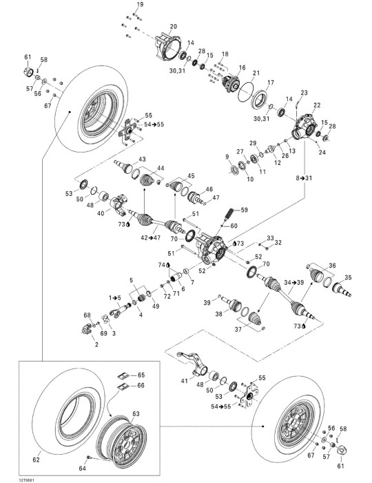LH KNUCKLE – 709400284