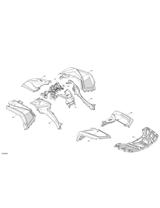 REAR RACK KIT – 715007072