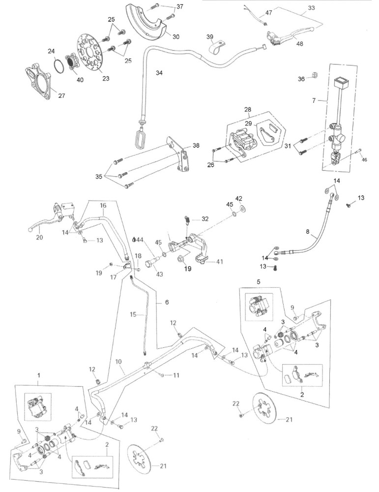LH CALIPER ASSY – 705600365