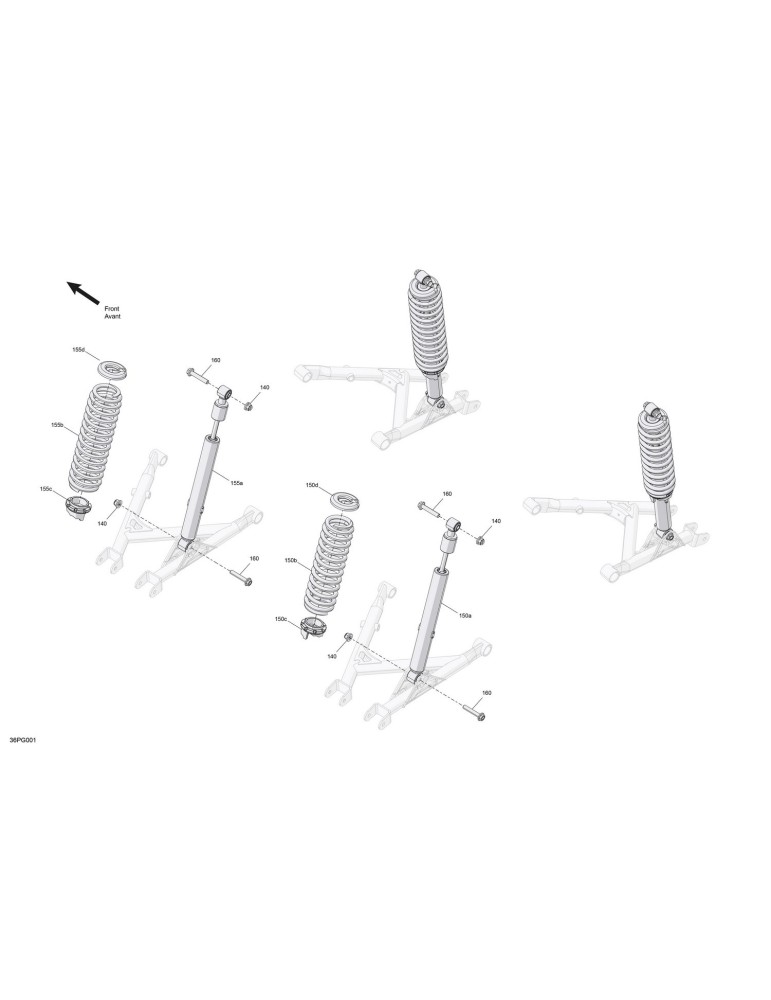 SPRING_COMPRESSION REAR B-160 PAINTED – 706005656