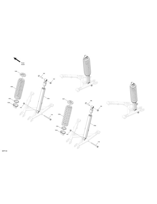 SPRING_COMPRESSION REAR B-160 PAINTED – 706005679