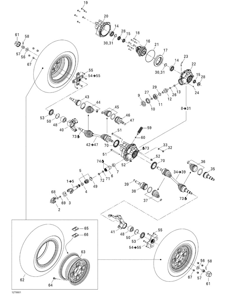RH KNUCKLE – 709400288