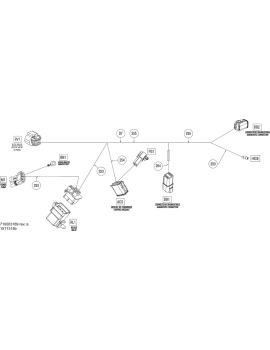 COMPRESSOR HARNESS ASS Y – 710003189