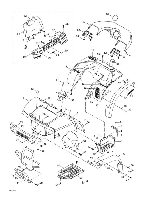 PROTECTEUR GA. *PROTECTOR-LH. – 705000020