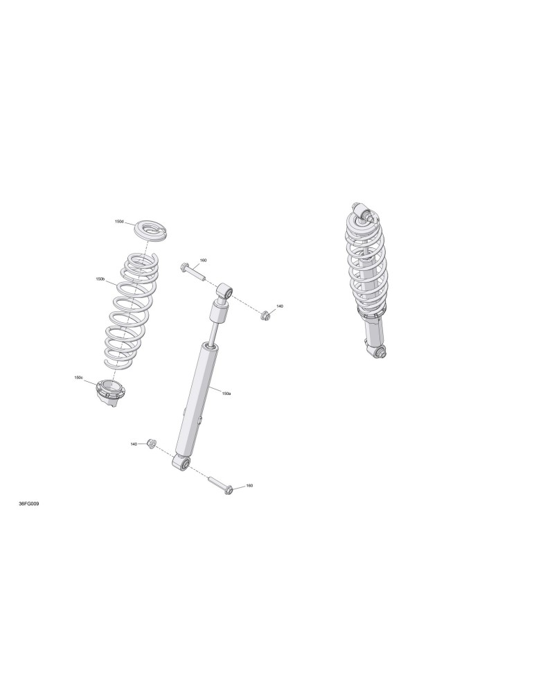 SHOCK ABSORBER REAR – 706003761
