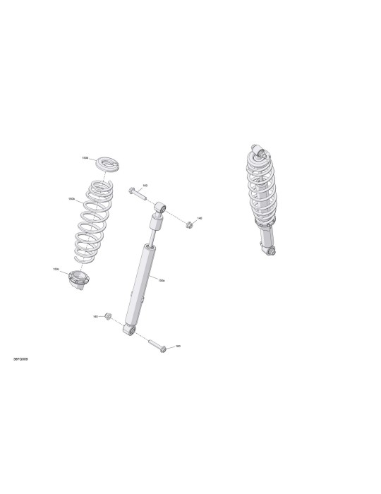 SHOCK ABSORBER REAR – 706003761