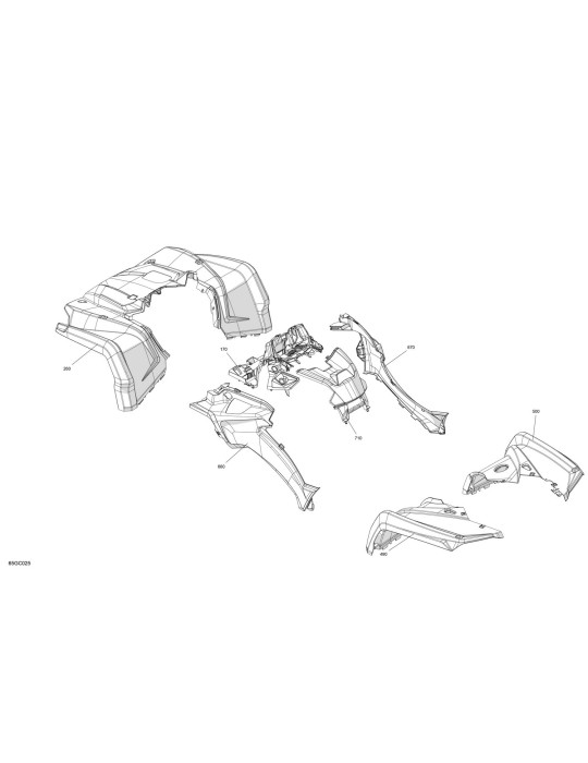FENDER REAR R B-382 – 705016243