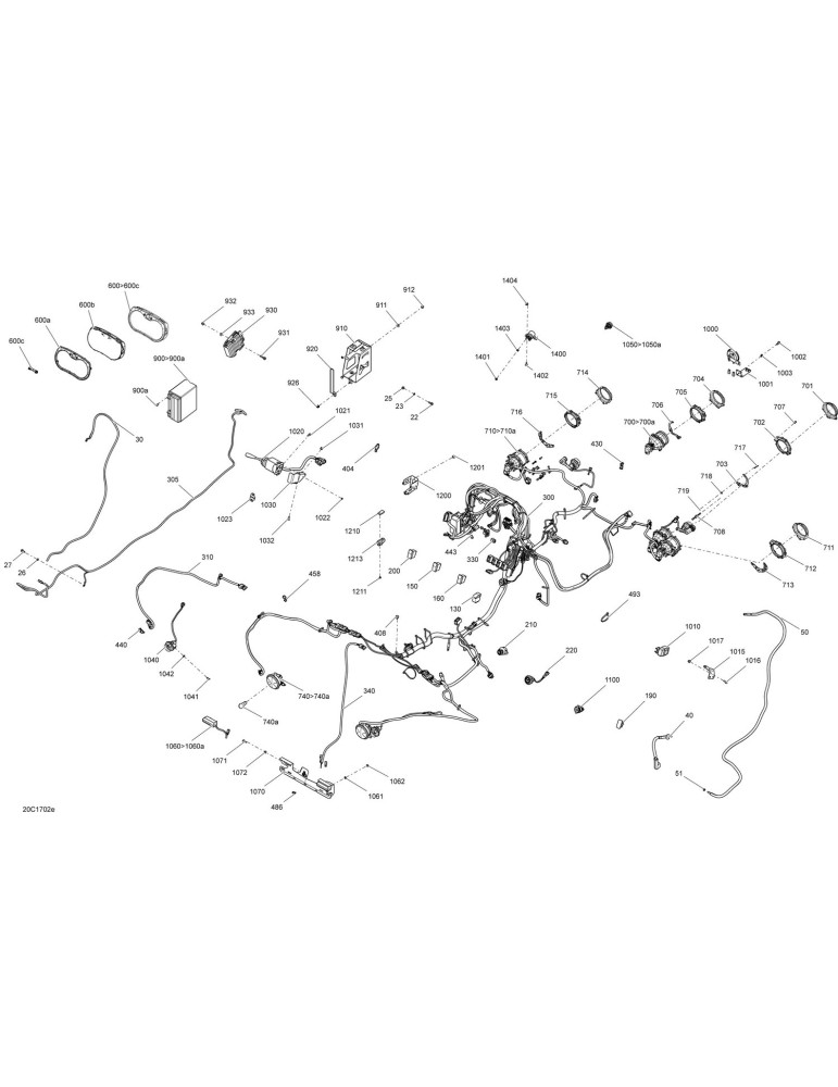WIRING HARNESS ASSY – 710004687