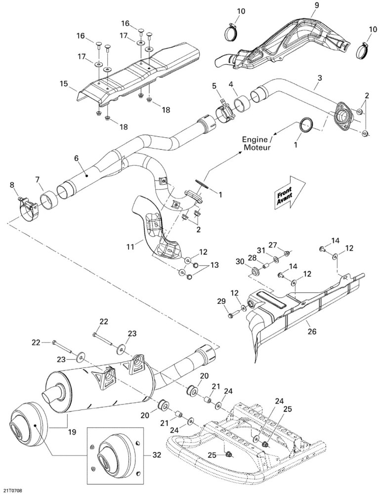 TUNED PIPE – 707600419