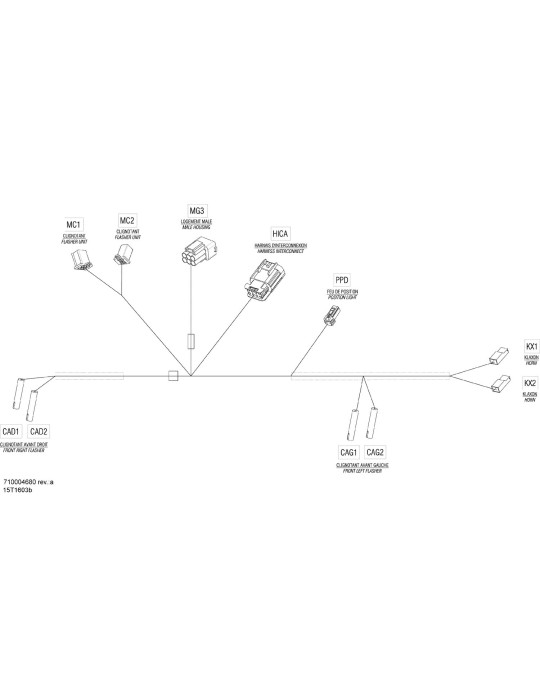 WIRING HARNESS ASSY – 710004680