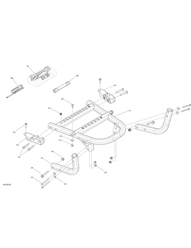 REAR BUMPER ASS Y – 715004153