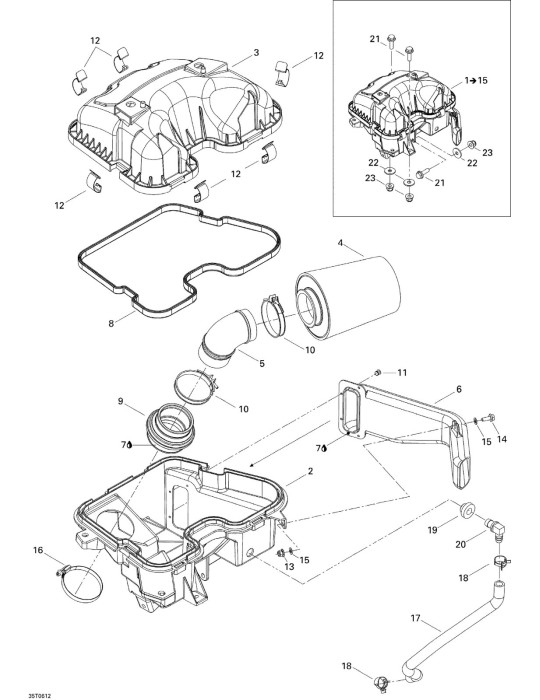 AIR SILENCER ASS Y – 707800172